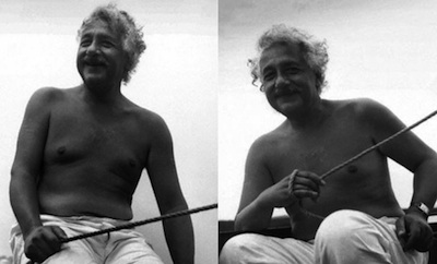 Einstein sailing